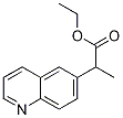 Ethyl 2-(quinolin-6-yl)propanoateStructure,1193317-61-1Structure Ethyl 2-(quinolin-6-yl)propanoate Structure,1193317-61-1Structure