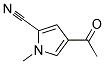 1H-pyrrole-2-carbonitrile, 4-acetyl-1-methyl-(9ci)Structure,119580-83-5Structure 1H-pyrrole-2-carbonitrile, 4-acetyl-1-methyl-(9ci) Structure,119580-83-5Structure