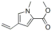 1H-pyrrole-2-carboxylicacid,4-ethenyl-1-methyl-,methylester(9ci)Structure,119580-85-7Structure 1H-pyrrole-2-carboxylicacid,4-ethenyl-1-methyl-,methylester(9ci) Structure,119580-85-7Structure