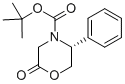 (5R)-n-(叔丁氧基羰基)-3,4,5,6-四氫-5-苯基-4(h)-1,4-噁嗪-2-酮結(jié)構(gòu)式_119878-90-9結(jié)構(gòu)式