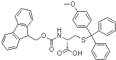 Fmoc-d-cys(mmt)-oh結(jié)構(gòu)式_1198791-73-9結(jié)構(gòu)式