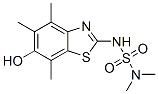 Sulfamide, n-(6-hydroxy-4,5,7-trimethyl-2-benzothiazolyl)-n,n-dimethyl-Structure,120164-84-3Structure Sulfamide, n-(6-hydroxy-4,5,7-trimethyl-2-benzothiazolyl)-n,n-dimethyl- Structure,120164-84-3Structure