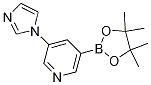 3-(1H-imidazol-1-yl)-5-(4,4,5,5-tetramethyl-1,3,2-dioxaborolan-2-yl)-pyridineStructure,1201644-45-2Structure 3-(1H-imidazol-1-yl)-5-(4,4,5,5-tetramethyl-1,3,2-dioxaborolan-2-yl)-pyridine Structure,1201644-45-2Structure