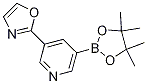 2-(5-(4,4,5,5-Tetramethyl-1,3,2-dioxaborolan-2-yl)pyridin-3-yl)oxazoleStructure,1201644-46-3Structure 2-(5-(4,4,5,5-Tetramethyl-1,3,2-dioxaborolan-2-yl)pyridin-3-yl)oxazole Structure,1201644-46-3Structure