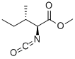 (2S,3s)-2-isocyanato-3-methylvaleric acid methyl esterStructure,120219-17-2Structure (2S,3s)-2-isocyanato-3-methylvaleric acid methyl ester Structure,120219-17-2Structure