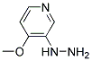 Pyridine, 3-hydrazino-4-methoxy-(9ci)Structure,120256-23-7Structure Pyridine, 3-hydrazino-4-methoxy-(9ci) Structure,120256-23-7Structure