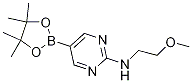 2-(2-Methoxyethylamino)pyrimidine-5-boronic acid pinacol esterStructure,1202805-24-0Structure 2-(2-Methoxyethylamino)pyrimidine-5-boronic acid pinacol ester Structure,1202805-24-0Structure