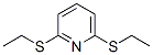 Pyridine, 2,6-bis(ethylthio)-(9ci)Structure,120716-68-9Structure Pyridine, 2,6-bis(ethylthio)-(9ci) Structure,120716-68-9Structure
