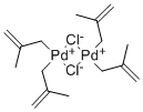 Bis(2-methyllallyl)palladium Chloride Dimer Structure,12081-18-4Structure