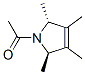 1H-pyrrole, 1-acetyl-2,5-dihydro-2,3,4,5-tetramethyl-, trans-(9ci) Structure,120892-98-0Structure