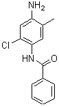 Benzamide,n-(4-amino-2-chloro-5-methylphenyl)-Structure,121-22-2Structure Benzamide,n-(4-amino-2-chloro-5-methylphenyl)- Structure,121-22-2Structure