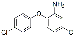 5-Chloro-2-(4-chlorophenoxy)anilineStructure,121-27-7Structure 5-Chloro-2-(4-chlorophenoxy)aniline Structure,121-27-7Structure
