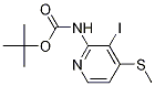 Tert-butyl 3-iodo-4-(methylthio)pyridin-2-ylcarbamateStructure,1211504-19-6Structure Tert-butyl 3-iodo-4-(methylthio)pyridin-2-ylcarbamate Structure,1211504-19-6Structure