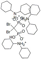 Dibromomethylene bisphosphonic acid tri(dicyclohexylammonium salt)Structure,121151-61-9Structure Dibromomethylene bisphosphonic acid tri(dicyclohexylammonium salt) Structure,121151-61-9Structure