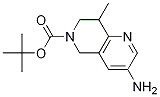 Tert-butyl 3-amino-8-methyl-7,8-dihydro-1,6-naphthyridine-6(5h)-carboxylateStructure,1211517-79-1Structure Tert-butyl 3-amino-8-methyl-7,8-dihydro-1,6-naphthyridine-6(5h)-carboxylate Structure,1211517-79-1Structure