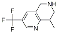 8-Methyl-3-(trifluoromethyl)-5,6,7,8-tetrahydro-1,6-naphthyridineStructure,1211585-17-9Structure 8-Methyl-3-(trifluoromethyl)-5,6,7,8-tetrahydro-1,6-naphthyridine Structure,1211585-17-9Structure