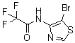 N-(5-bromo-thiazol-4-yl)-2,2,2-trifluoro-acetamideStructure,1211593-45-1Structure N-(5-bromo-thiazol-4-yl)-2,2,2-trifluoro-acetamide Structure,1211593-45-1Structure