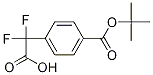2-(4-(Tert-butoxycarbonyl)phenyl)-2,2-difluoroacetic acidStructure,1211594-71-6Structure 2-(4-(Tert-butoxycarbonyl)phenyl)-2,2-difluoroacetic acid Structure,1211594-71-6Structure