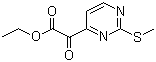(2-Methylsulfanyl-pyrimidin-4-yl)-oxo-acetic acid ethyl ester Structure,1211595-04-8Structure