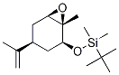 6-叔-丁基二甲基硅烷基氧基-4-(1-甲基乙烯基)-1-甲基-環(huán)己烷1,2-環(huán)氧化物結(jié)構(gòu)式_121289-19-8結(jié)構(gòu)式