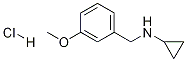 (1S)cyclopropyl(3-methoxyphenyl)methylamine-hcl Structure,1213642-78-4Structure