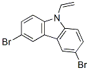 3,6-Dibromo-9-vinylcarbazoleStructure,1214-16-0Structure 3,6-Dibromo-9-vinylcarbazole Structure,1214-16-0Structure
