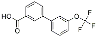 3’-(Trifluoromethoxy)biphenyl-3-carboxylic acidStructure,1215206-30-6Structure 3’-(Trifluoromethoxy)biphenyl-3-carboxylic acid Structure,1215206-30-6Structure