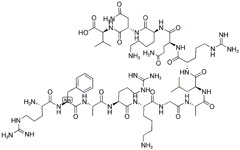 L-arginyl-l-phenylalanyl-l-alanyl-l-arginyl-l-lysylglycyl-l-alanyl-l-leucyl-l-arginyl-l-glutaminyl-l-lysyl-l-asparaginyl-l-valineStructure,121545-65-1Structure L-arginyl-l-phenylalanyl-l-alanyl-l-arginyl-l-lysylglycyl-l-alanyl-l-leucyl-l-arginyl-l-glutaminyl-l-lysyl-l-asparaginyl-l-valine Structure,121545-65-1Structure