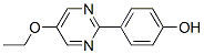 Phenol, 4-(5-ethoxy-2-pyrimidinyl)-(9ci)Structure,121554-73-2Structure Phenol, 4-(5-ethoxy-2-pyrimidinyl)-(9ci) Structure,121554-73-2Structure
