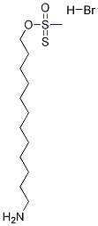 12-Aminododecyl methanethiosulfonate hydrobromideStructure,1215630-29-7Structure 12-Aminododecyl methanethiosulfonate hydrobromide Structure,1215630-29-7Structure