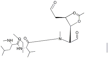 6-[(3R,4R)-3-(乙酰氧基)-N,4-二甲基-6-氧代-L-正亮氨酸]環(huán)孢菌素A結(jié)構(gòu)式_121584-52-9結(jié)構(gòu)式