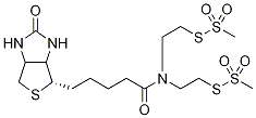 N,n-bis(ethylmethanethiosulfonate) biotinamideStructure,1217607-38-9Structure N,n-bis(ethylmethanethiosulfonate) biotinamide Structure,1217607-38-9Structure