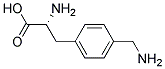 (R)-2-amino-3-(4-(aminomethyl)phenyl)propanoic acid Structure,1217662-97-9Structure