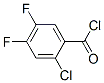 2-Chloro-4,5-difluorobenzoyl chlorideStructure,121872-95-5Structure 2-Chloro-4,5-difluorobenzoyl chloride Structure,121872-95-5Structure