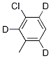 3-Chlorotoluene-2,4,6-d3Structure,1219803-79-8Structure 3-Chlorotoluene-2,4,6-d3 Structure,1219803-79-8Structure