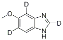 5-Methoxybenzimidazole-4,6,7-d3Structure,1219805-69-2Structure 5-Methoxybenzimidazole-4,6,7-d3 Structure,1219805-69-2Structure