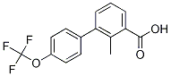 2-Methyl-4’-trifluoromethoxy-biphenyl-3-carboxylic acidStructure,1221722-10-6Structure 2-Methyl-4’-trifluoromethoxy-biphenyl-3-carboxylic acid Structure,1221722-10-6Structure