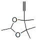1,3-Dioxolane, 4-ethynyl-2,4,5,5-tetramethyl-Structure,122340-75-4Structure 1,3-Dioxolane, 4-ethynyl-2,4,5,5-tetramethyl- Structure,122340-75-4Structure