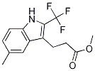 Methyl 3-(5-methyl-2-(trifluoromethyl)-1h-indol-3-yl)propanoateStructure,1223418-36-7Structure Methyl 3-(5-methyl-2-(trifluoromethyl)-1h-indol-3-yl)propanoate Structure,1223418-36-7Structure