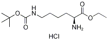 (S)-ethyl2-amino-6-((tert-butoxycarbonyl)amino)hexanoatehydrochlorideStructure,122456-82-0Structure (S)-ethyl2-amino-6-((tert-butoxycarbonyl)amino)hexanoatehydrochloride Structure,122456-82-0Structure
