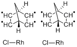 Norbornadiene Rhodium(I)Chloride Dimer Structure,12257-42-0Structure