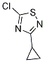 5-Chloro-3-cyclopropyl-1,2,4-thiadiazoleStructure,122684-54-2Structure 5-Chloro-3-cyclopropyl-1,2,4-thiadiazole Structure,122684-54-2Structure
