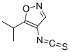 Isoxazole, 4-isothiocyanato-5-(1-methylethyl)-(9ci)Structure,122686-03-7Structure Isoxazole, 4-isothiocyanato-5-(1-methylethyl)-(9ci) Structure,122686-03-7Structure