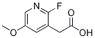 (2-氟-5-甲氧基-吡啶-3-基)-乙酸結(jié)構(gòu)式_1227564-07-9結(jié)構(gòu)式
