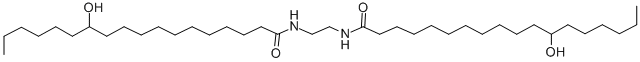 N,N-1,2-乙烷二基雙[12-羥基-十八烷酰胺結(jié)構(gòu)式_123-26-2結(jié)構(gòu)式