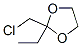 1,3-Dioxolane, 2-(chloromethyl)-2-ethyl-Structure,123016-14-8Structure 1,3-Dioxolane, 2-(chloromethyl)-2-ethyl- Structure,123016-14-8Structure