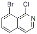 8-Bromo-1-chloroisoquinolineStructure,1233025-78-9Structure 8-Bromo-1-chloroisoquinoline Structure,1233025-78-9Structure