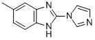 1H-benzimidazole,2-(1h-imidazol-1-yl)-5-methyl-(9ci)Structure,123396-66-7Structure 1H-benzimidazole,2-(1h-imidazol-1-yl)-5-methyl-(9ci) Structure,123396-66-7Structure