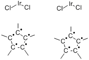 (Pentamethylcyclopentadienyl)iridium(III) chloride dimerStructure,12354-84-6Structure (Pentamethylcyclopentadienyl)iridium(III) chloride dimer Structure,12354-84-6Structure