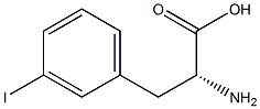 (R)-2-氨基-3-(3-碘苯基)丙酸結(jié)構(gòu)式_1241677-87-1結(jié)構(gòu)式